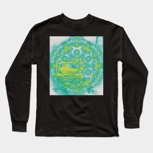 wreck in mandala Long Sleeve T-Shirt